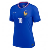 Camiseta Francia Kylian Mbappe #10 Primera Equipación para mujer Eurocopa 2024 manga corta